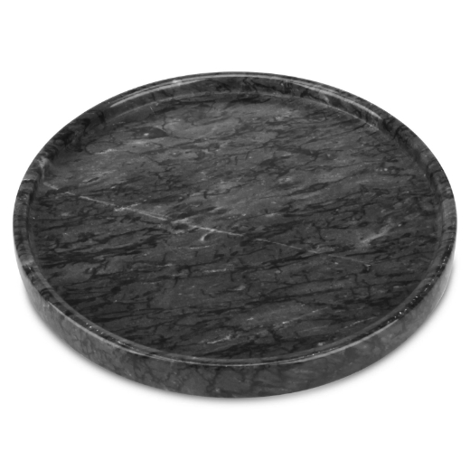 Picture of Carrara Marble Server Plate Black