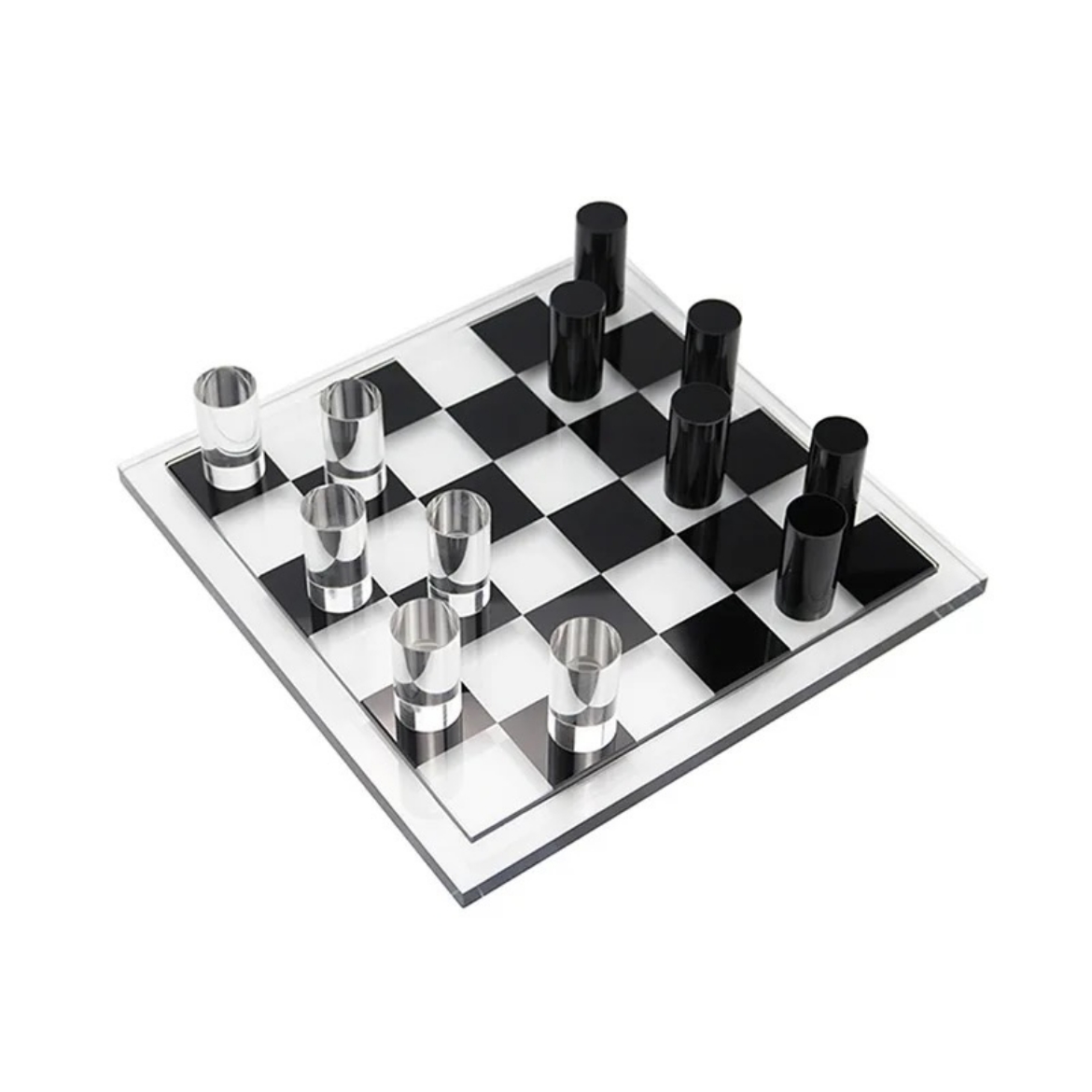 Picture of Hikaru Crystal Chess Centerpiece