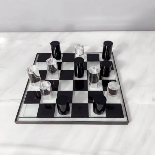 Picture of Hikaru Crystal Chess Centerpiece