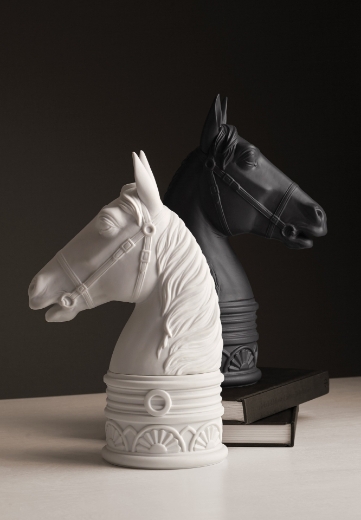 Picture of Andalusian Horse Statue Black
