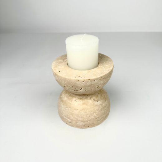 Picture of Noble Travertine Candle M