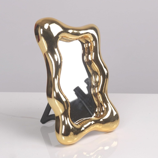 Picture of Bubble Mirror Gold