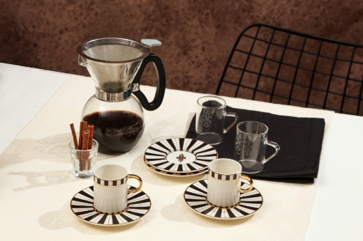 Picture of Palms Coffee Set 4 pieces                                     