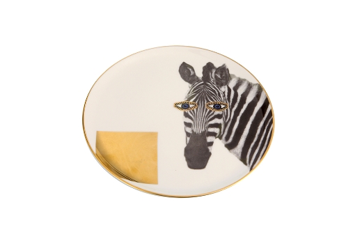 Picture of Wild Life Zebra Flat Plate 20cm                             