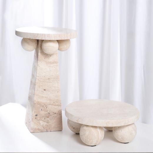 Picture of Noble Travertine Flat Pillar