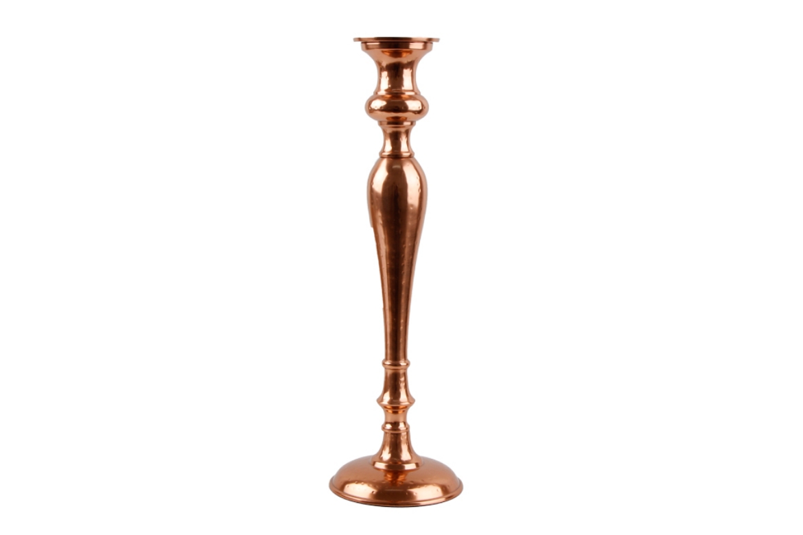 Picture of Hammer Copper Candle Holder 