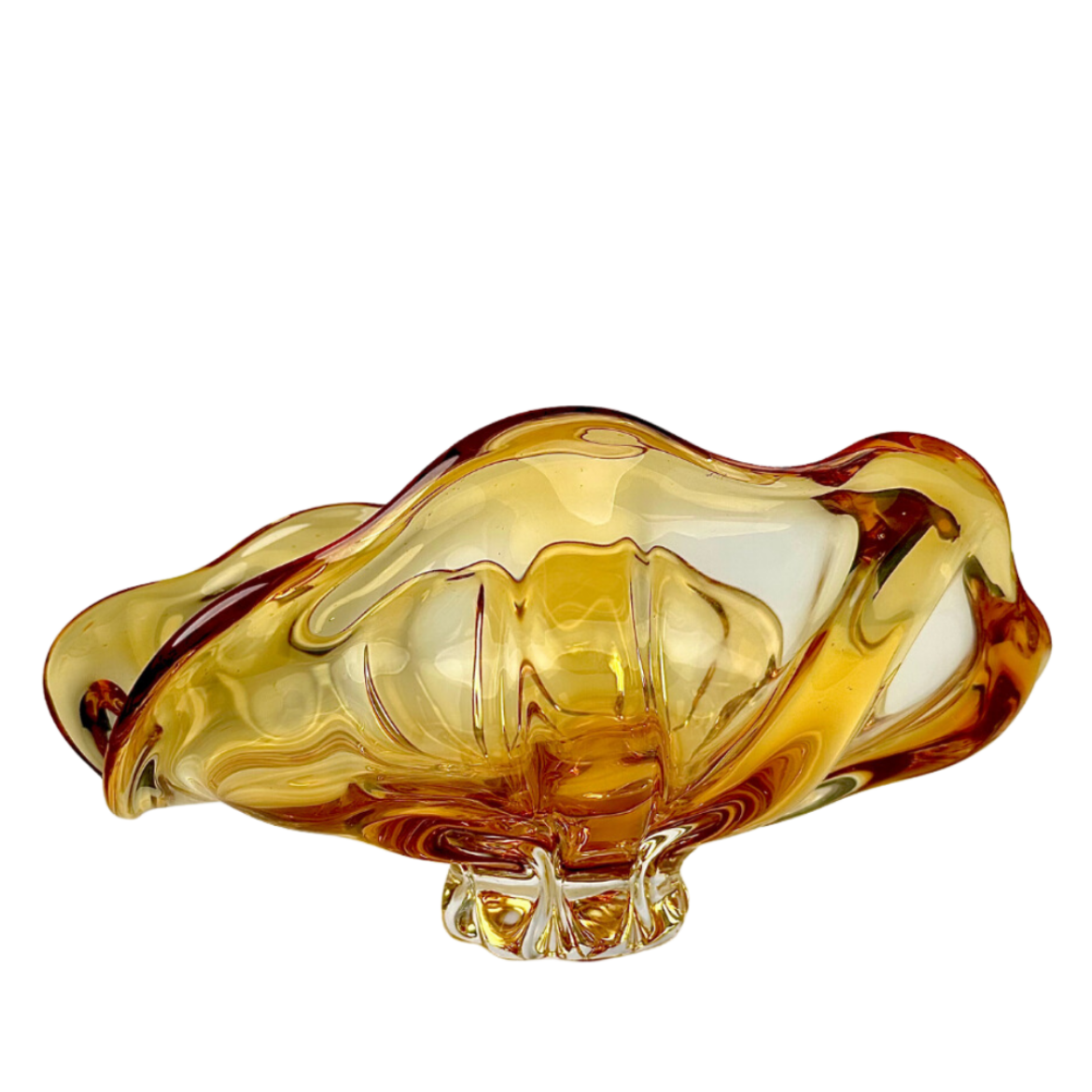 Picture of Orange Crystal Bowl