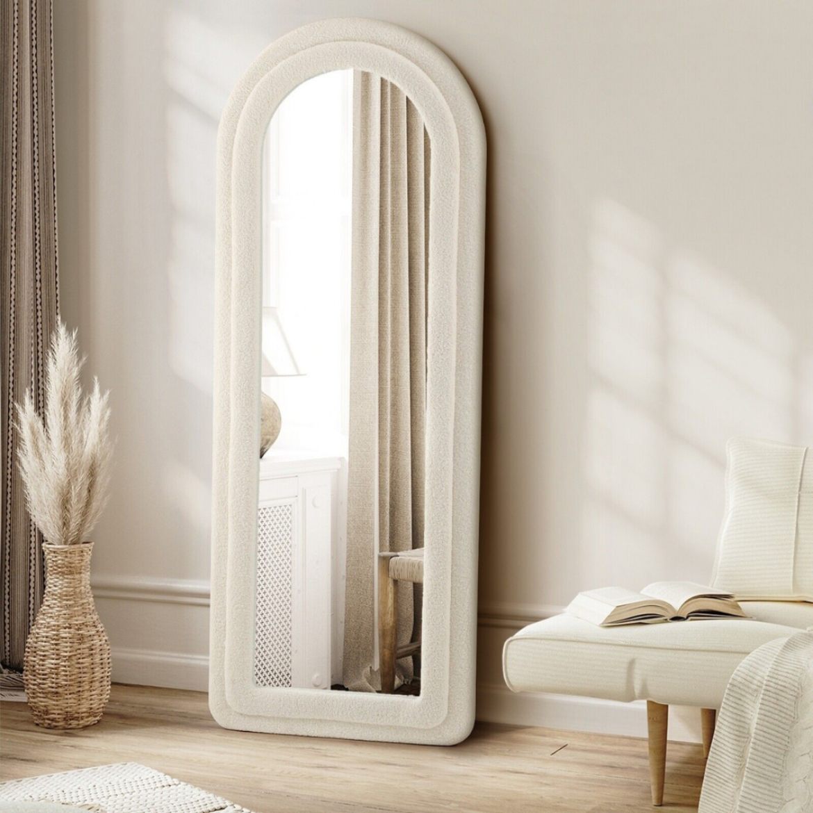 Picture of Foxy Floor Mirror White