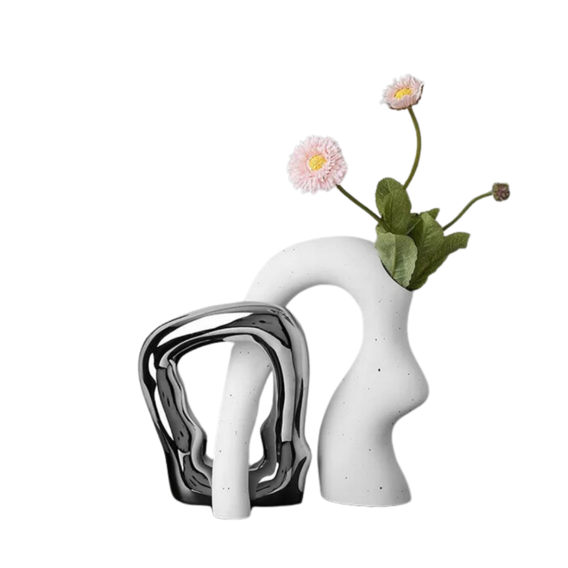 Picture of Connected Vase Grey