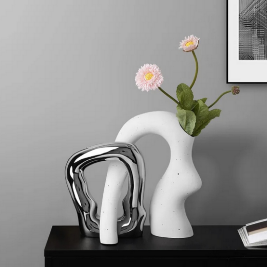 Picture of Connected Vase Grey