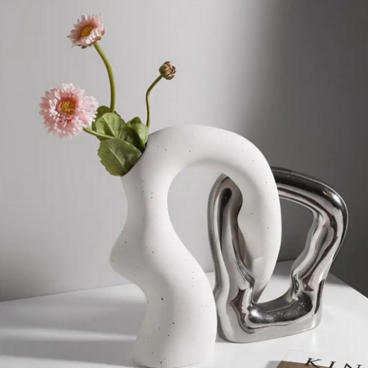 Picture of Connected Vase Grey