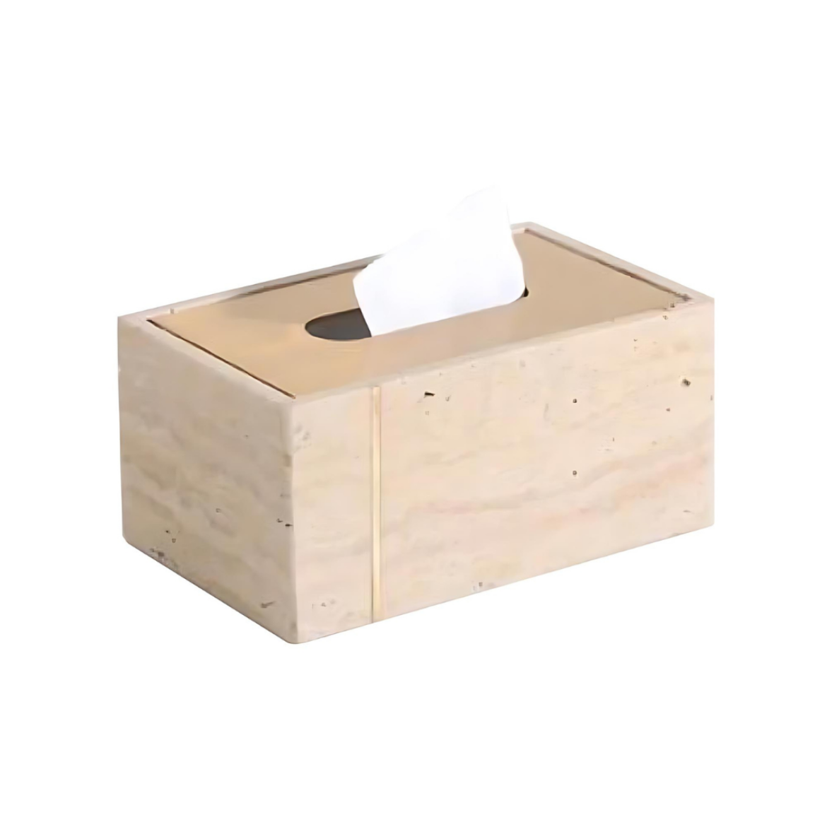 Picture of Travertine Tissue Box