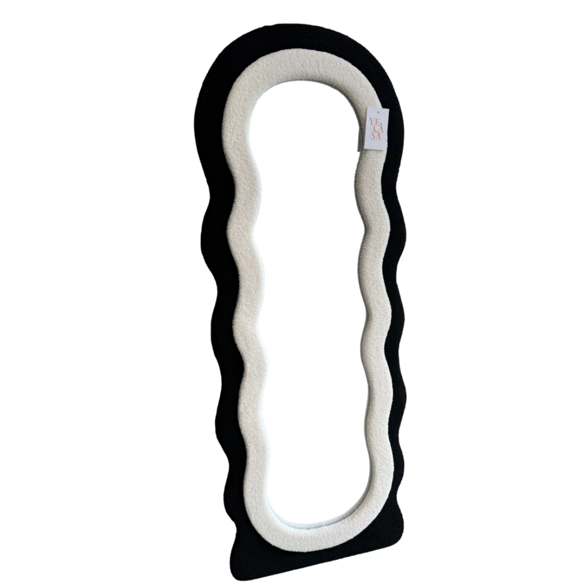 Picture of Foxy Floor Mirror Black & White 