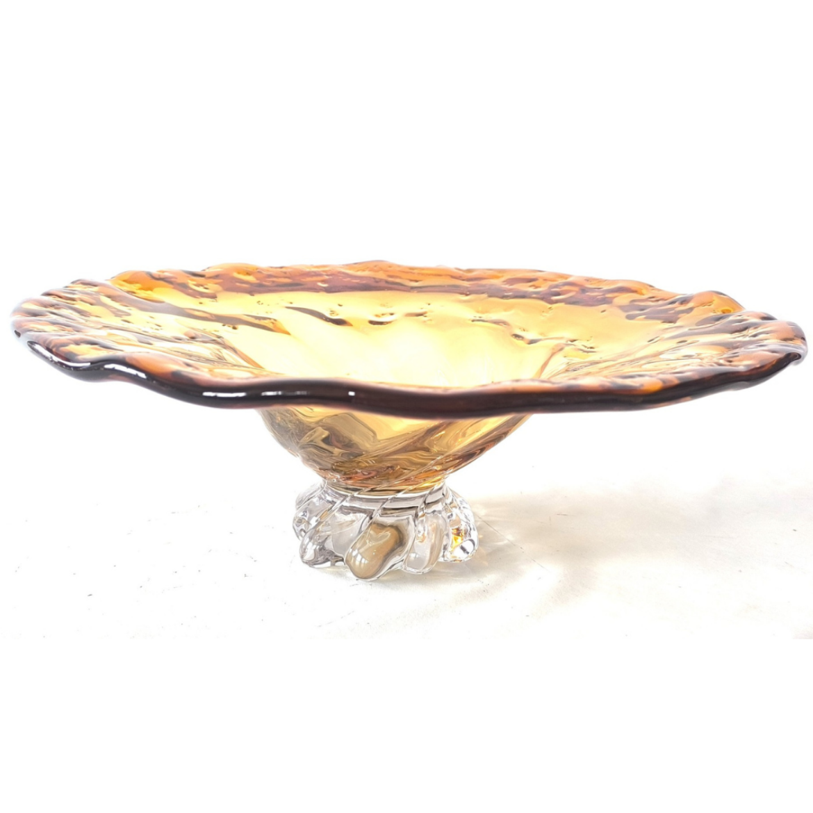 Picture of Lismore Server Plate Amber