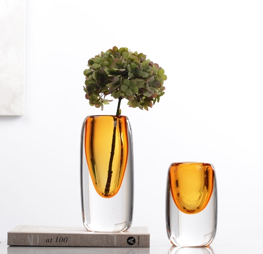 Picture of fico vase amber L